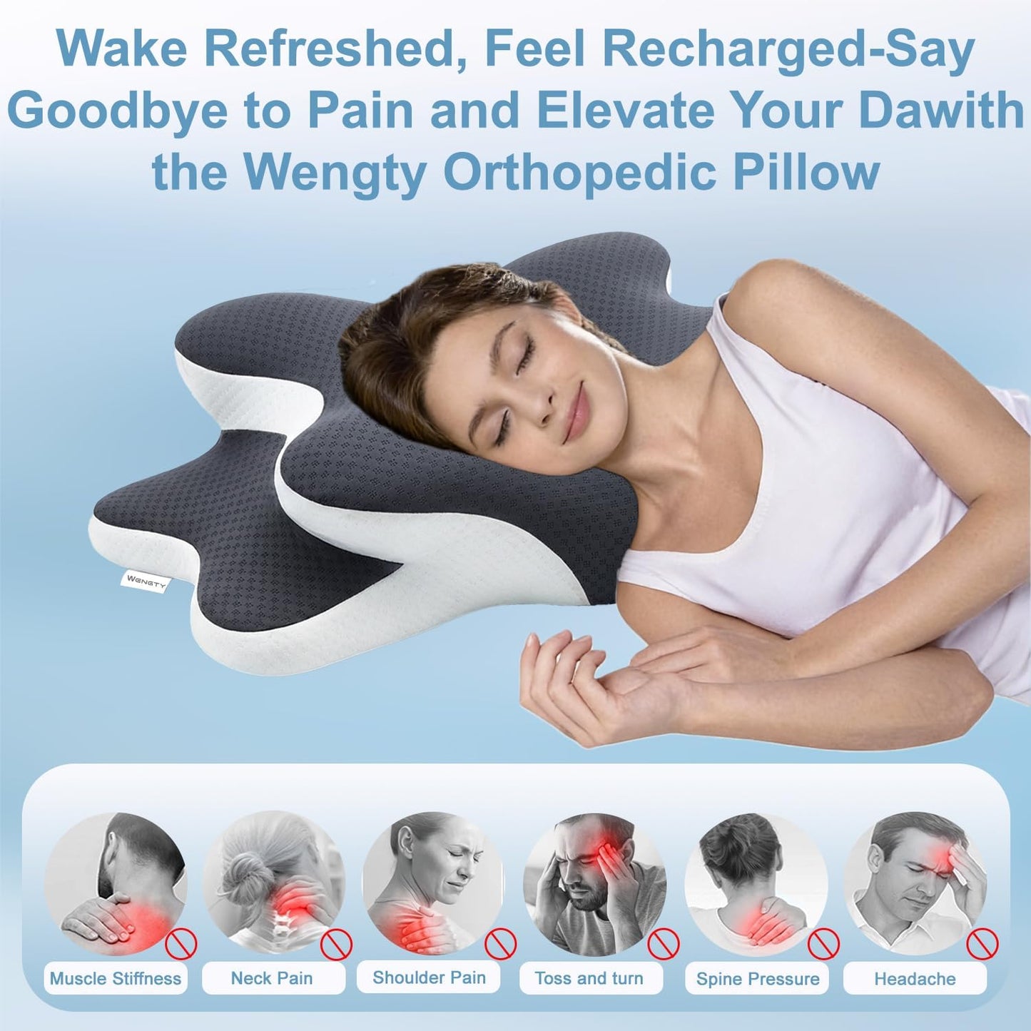Dreamer's Relief Sleep Pillow