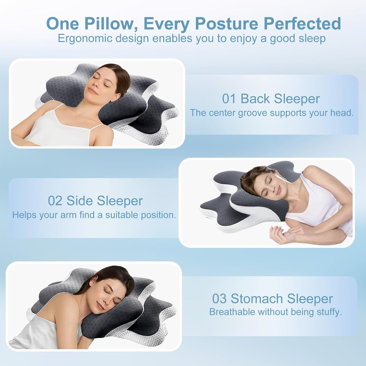 Dreamer's Relief Sleep Pillow