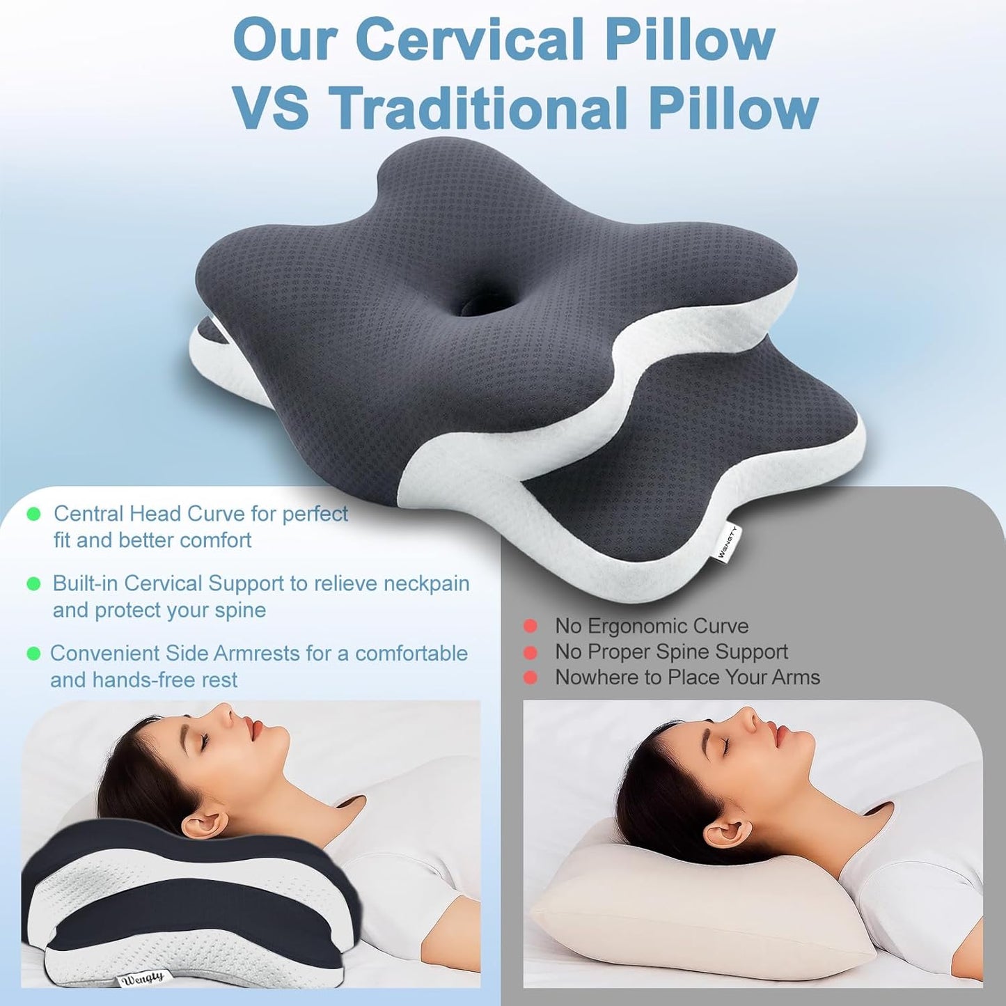 Dreamer's Relief Sleep Pillow