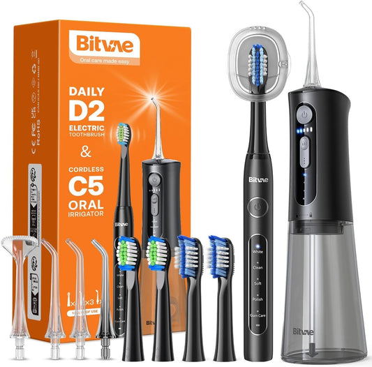 Renew Water Flosser and Electric Toothbrush Combo
