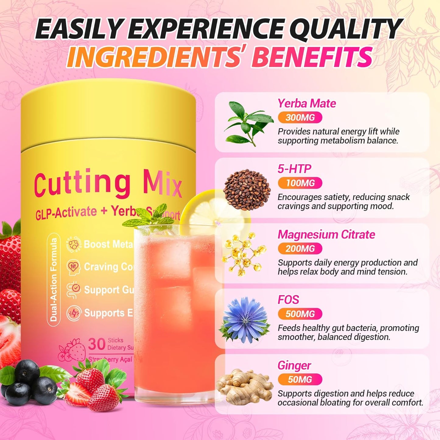 Energizing Berry Drink Mix