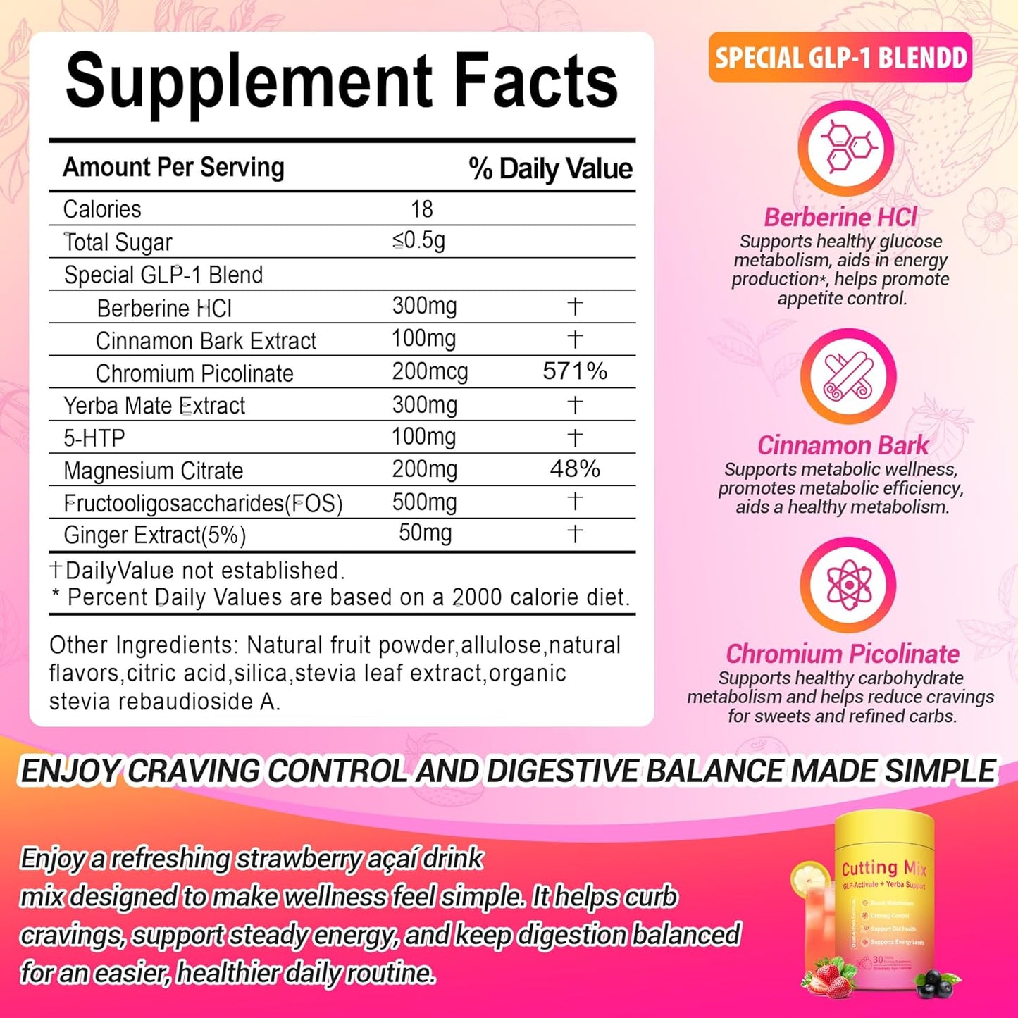 Energizing Berry Drink Mix